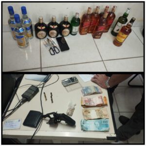 Leia mais sobre o artigo Cinco pessoas são presas com armas, droga e bebida adulterada no interior do RN