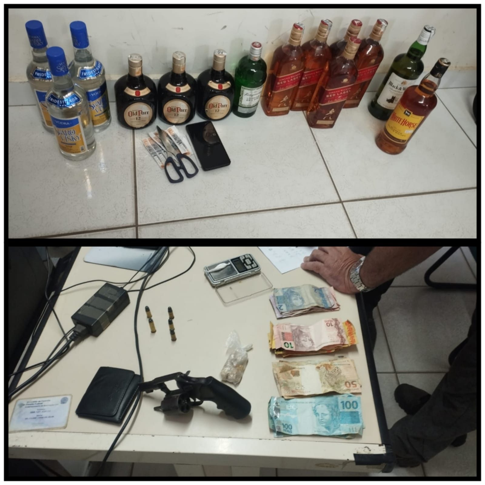 No momento, você está visualizando Cinco pessoas são presas com armas, droga e bebida adulterada no interior do RN