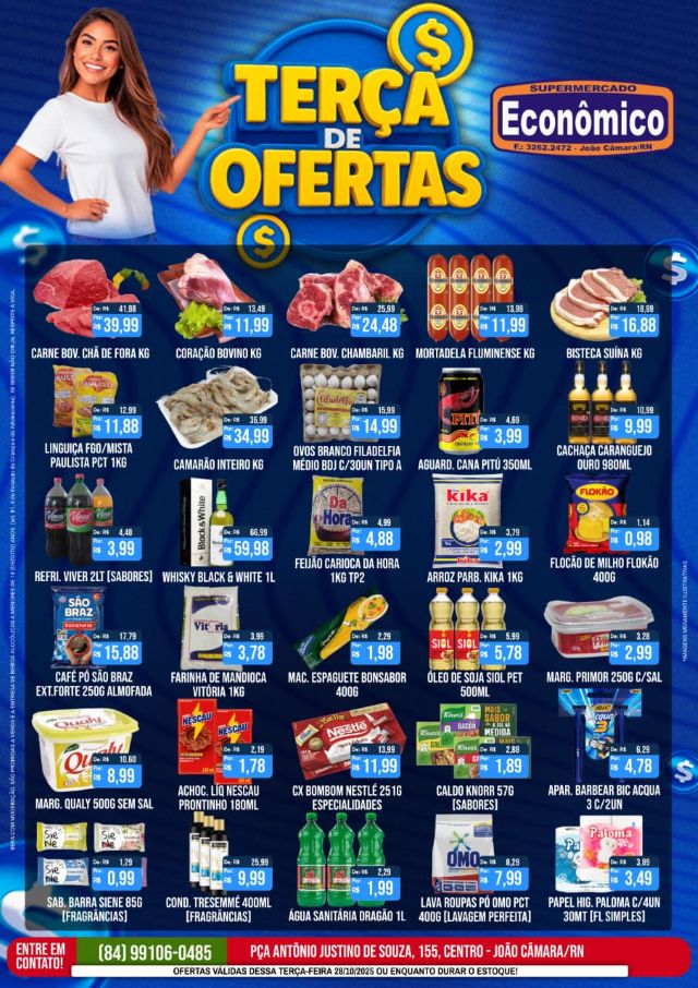 No momento, você está visualizando Confira os encartes da Terça de Ofertas do Supermercado Econômico