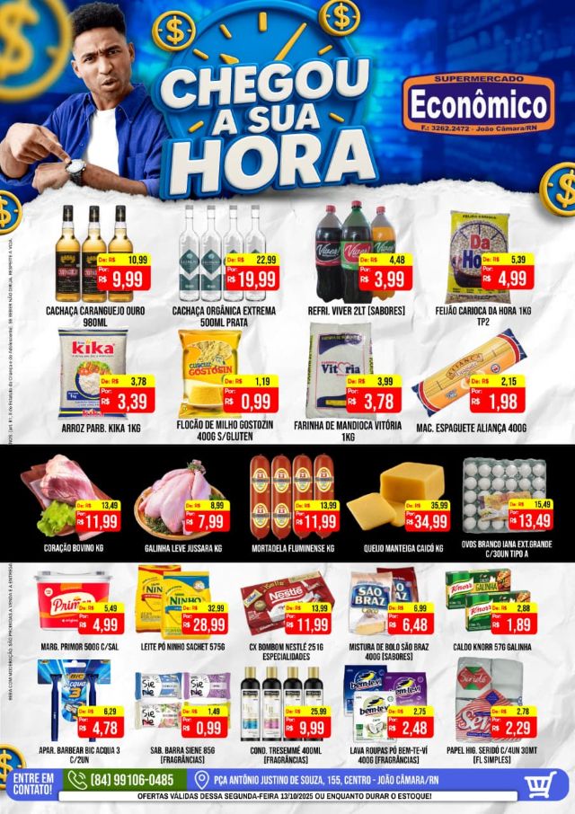 No momento, você está visualizando Confira o encarte de Ofertas do Supermercado Econômico para esta segunda-feira