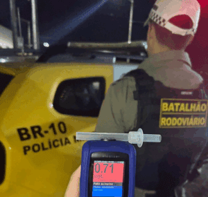 Leia mais sobre o artigo Batalhão Rodoviário/CPRE prende condutores sem habilitação e embriagados durante operação Zero Álcool