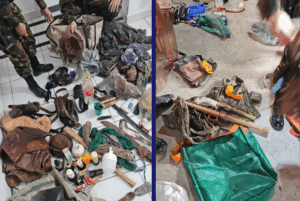 Leia mais sobre o artigo Polícia Militar realiza operação contra caça ilegal e apreende materiais, drogas e animais abatidos no interior do RN