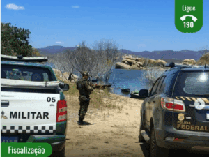 Leia mais sobre o artigo Polícia Federal e BPAmb realizam operação contra pesca ilegal  em São João do Sabugi e Acari no RN 