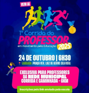 Leia mais sobre o artigo Prefeitura de João Câmara realiza 1ª Corrida do Professor nesta sexta-feira, 24