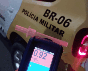 Leia mais sobre o artigo Homem é preso em blitz da operação Zero Álcool dirigindo embriagado