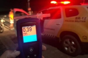 Leia mais sobre o artigo Idoso é preso em blitz da operação Zero Álcool por embriaguez ao volante