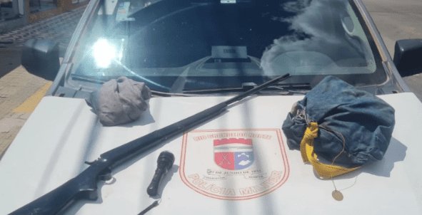 Leia mais sobre o artigo PM apreende arma de fogo artesanal e apetrechos de caça no interior do Rio Grande do Norte