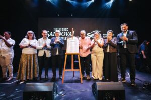 Leia mais sobre o artigo Teatro Sesc Sandoval Wanderley é inaugurado com apresentações de artistas locais e lançamento de editais
