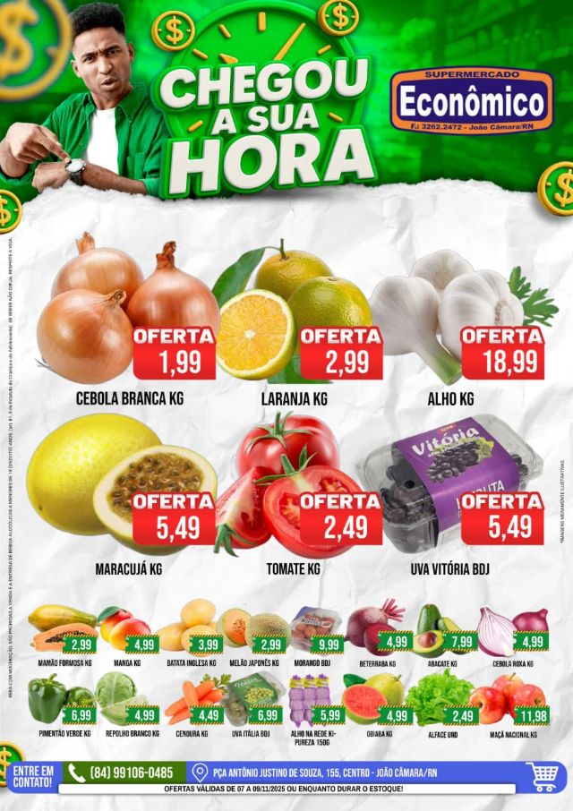 Leia mais sobre o artigo Confira os encartes de Super Ofertas do Supermercado Econômico para este sábado (08)