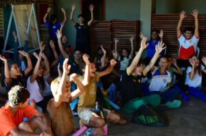 Leia mais sobre o artigo Equipes SESI-RN levam robótica educacional a crianças e adolescentes em São Miguel do Gostoso