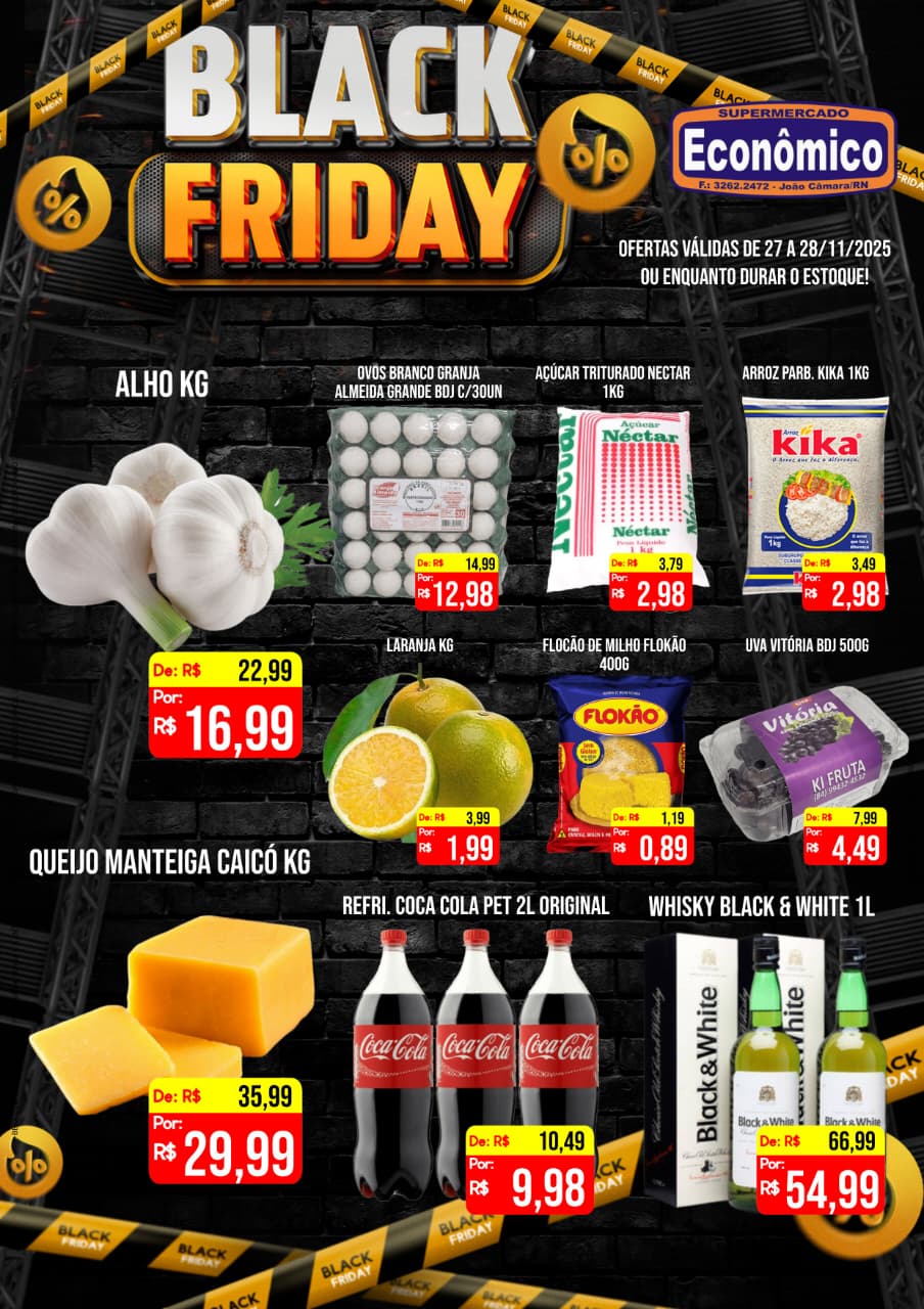 No momento, você está visualizando Confira o encarte de Ofertas da Black Friday do Supermercado Econômico