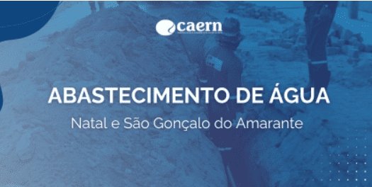Leia mais sobre o artigo Caern: zona Norte de Natal e quatro bairros de São Gonçalo do Amarante terão parada programada segunda-feira (24)
