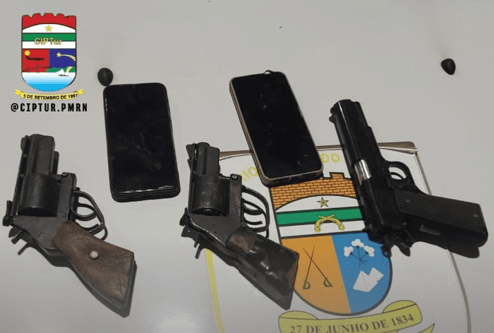 No momento, você está visualizando CIPTUR apreende armas e conduz sauspeitos após tentsativa de assalto no calçadão em Natal