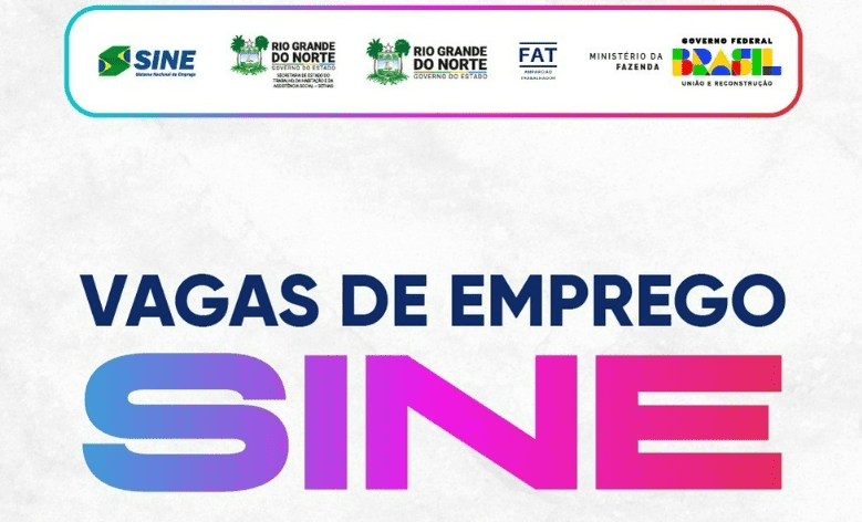 No momento, você está visualizando Sine-RN oferece 19 vagas de emprego em Natal e Mossoró nesta quarta-feira (5)