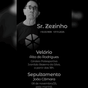 Leia mais sobre o artigo Morre José Gomes de Lima (Zezinho); sepultamento será em João Câmara
