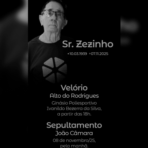 No momento, você está visualizando Morre José Gomes de Lima (Zezinho); sepultamento será em João Câmara
