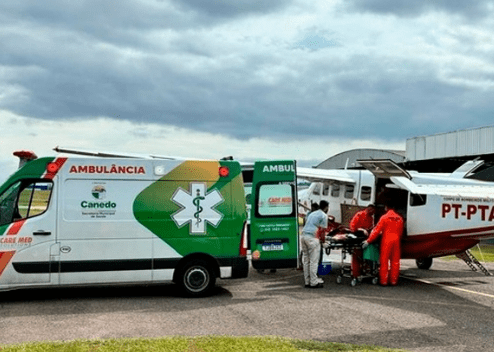 No momento, você está visualizando Governo da Paraíba realiza transporte aeromédico para repatriar paciente que sofreu AVC no exterior