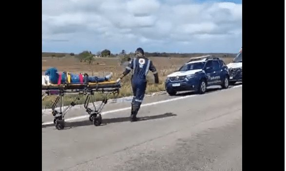 No momento, você está visualizando Guarda Municipal presta assistência a casal após acidente de moto e controla o trânsito na BR-406