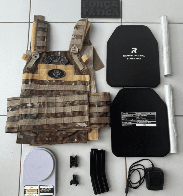 Leia mais sobre o artigo Força Tática do 1º BPM apreende material de origem ilícita em Mãe Luíza, em Natal