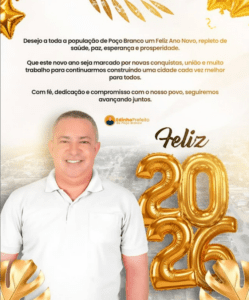 Leia mais sobre o artigo Um 2026 repleto de paz, saúde e muitas bençãos