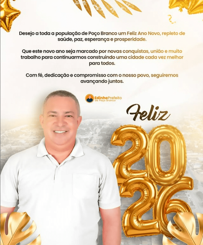 No momento, você está visualizando Um 2026 repleto de paz, saúde e muitas bençãos