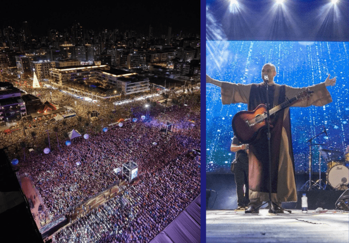 Leia mais sobre o artigo Frei Gilson reúne multidão e emociona fiéis em noite histórica em João Pessoa, PB