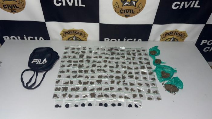 No momento, você está visualizando Polícia Civil apreende entorpecentes em João Câmara
