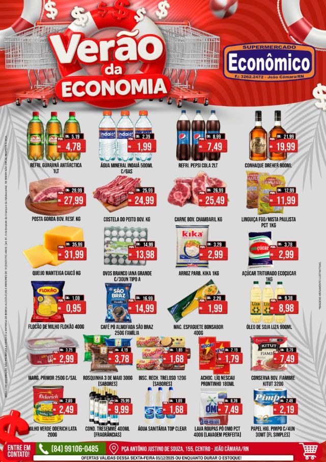 Leia mais sobre o artigo Confira os encartes de ofertas do Supermercado Econômico