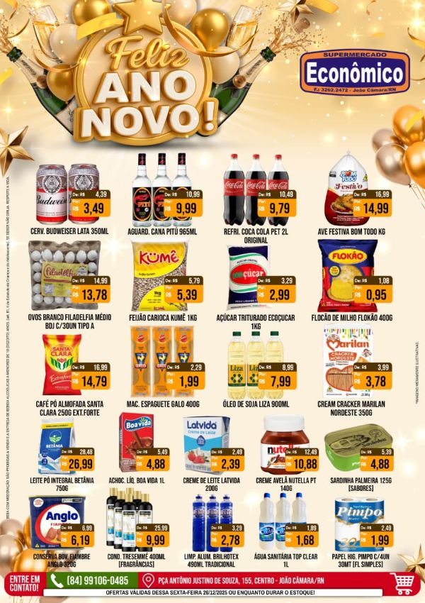 No momento, voc&ecirc; est&aacute; visualizando Confira o encarte de Ofertas do Supermercado Economico para esta sexta-feira