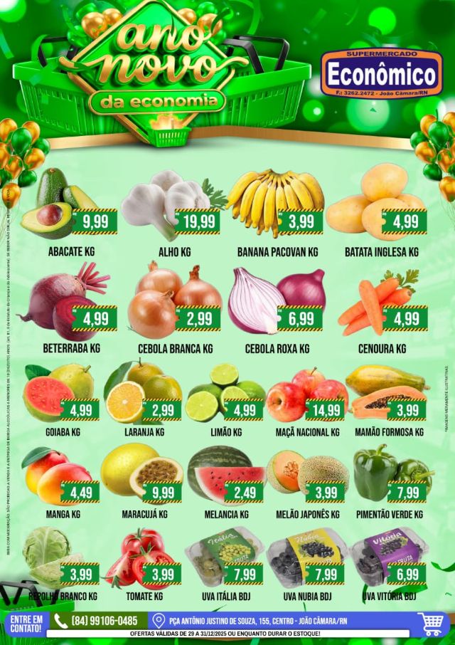 No momento, você está visualizando Confira os encartes de Ofertas Ano Novo do Supermercado Econômico
