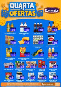 Leia mais sobre o artigo Confira o encarte de ofertas do supermercado econômico para esta quarta-feira, 03