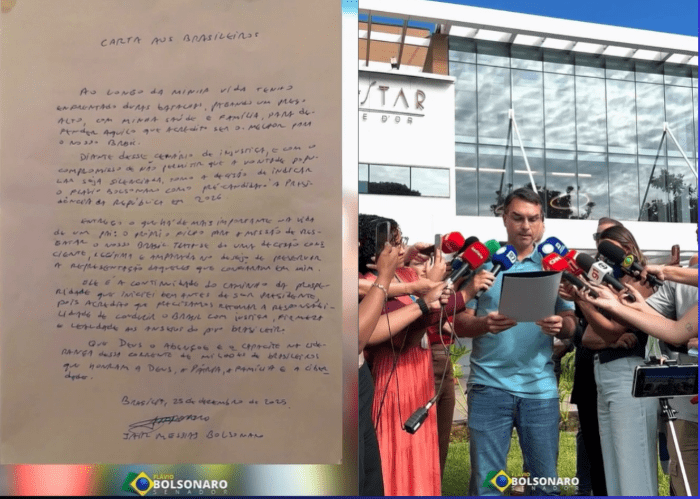 Leia mais sobre o artigo Antes de cirurgia, Bolsonaro confirma pré-candidatura de Flávio Bolsonaro à Presidência em carta