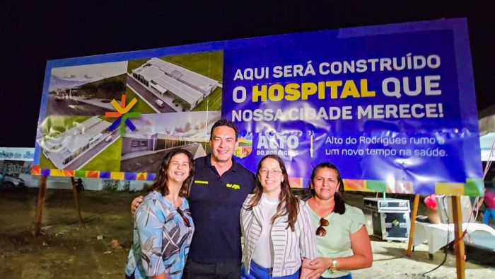 Leia mais sobre o artigo Prefeita Dra Raquel Lemos lança obra do Novo Hospital da Cidade com presença do senador Styvenson Valentim