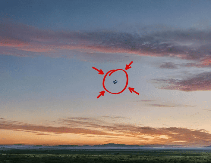 Leia mais sobre o artigo Objeto desconhecido é avistado no céu de Jandaíra, RN