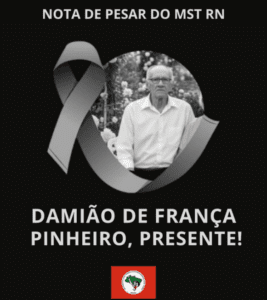 Leia mais sobre o artigo MST Potiguar publica Nota de Pesar pela morte de Damião do Sindicato em Touros