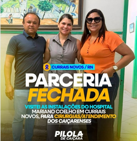 Leia mais sobre o artigo Prefeito de Caiçara do Norte firma parceria com Hospital Regional de Currais Novos para ampliar acesso a cirurgias