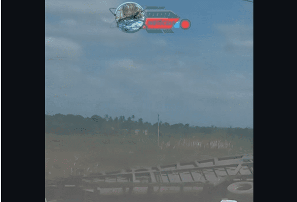 Caminhão tomba em estrada da zona rural de Pureza na manhã deste domin