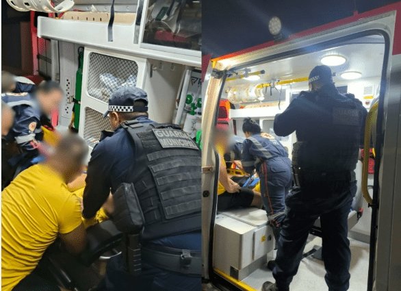 No momento, voc&ecirc; est&aacute; visualizando Jo&atilde;o C&acirc;mara: Guarda Municipal e SAMU atuam em atendimento a paciente em surto psiqui&aacute;trico