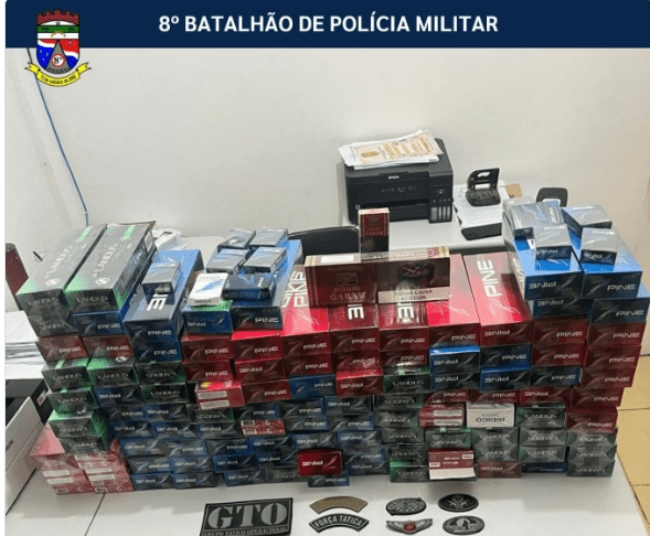 Leia mais sobre o artigo Policiais do 8° Batalhão CPRIII coíbe crime de contrabando no município de Nova Cruz