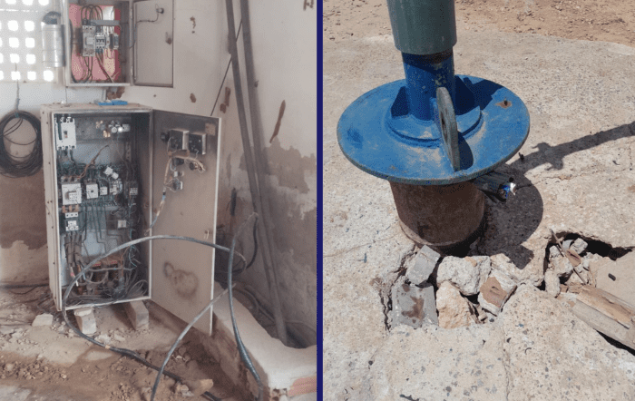 Leia mais sobre o artigo Estrutura elétrica de poços da Caern no Oeste são danificadas em ações criminosas