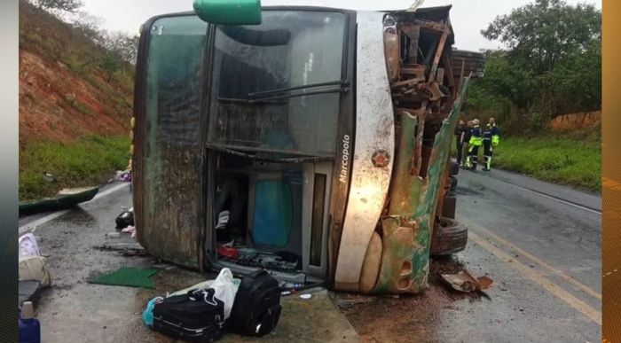 No momento, você está visualizando Acidente com ônibus que saiu do RN para São Paulo deixa uma pessoa morta na Bahia
