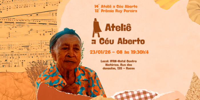 Leia mais sobre o artigo IFRN promove 14º Ateliê a Céu Aberto com homenagem à Dona Militana