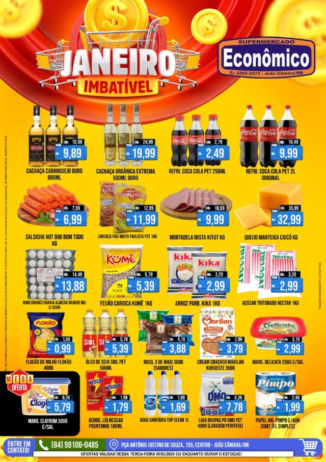 Leia mais sobre o artigo Confira o encarte de Ofertas do Supermercado Econômico para esta terça-feira