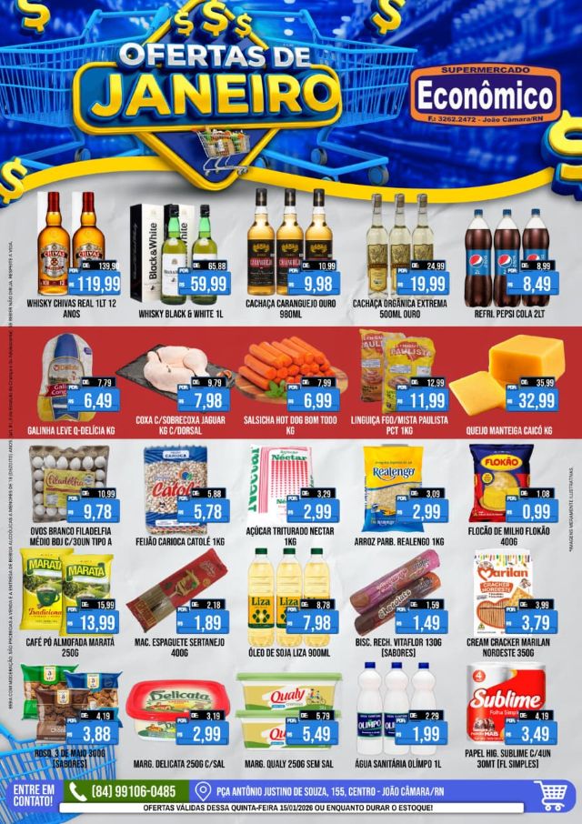 No momento, voc&ecirc; est&aacute; visualizando Confra o encarte de Ofertas de Janeiro do Supermercado Econ&ocirc;mico
