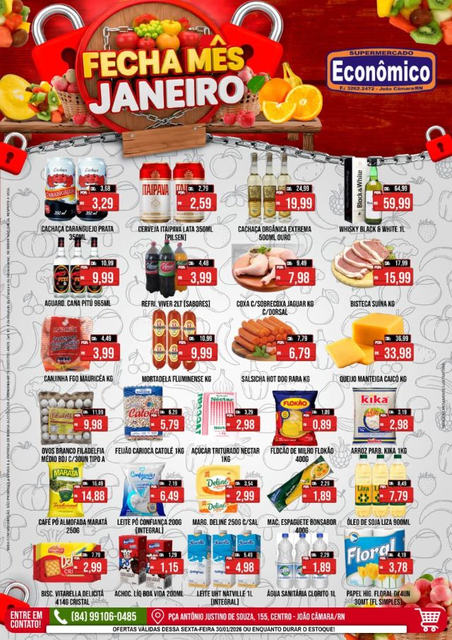 No momento, voc&ecirc; est&aacute; visualizando Confira os encartes de Ofertas do Supermercado Econ&ocirc;mico para esta sexta-feira