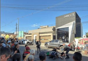 Leia mais sobre o artigo Urgente: Colisão violenta de duas motos registrado no centro de João Câmara  neste sábado