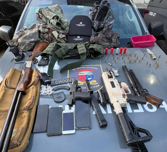 No momento, você está visualizando Quatro suspeitos morrem em troca de tiros com o Choque na Grande Natal