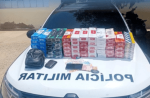 Leia mais sobre o artigo Homem é preso por crime de contrabando de cigarros