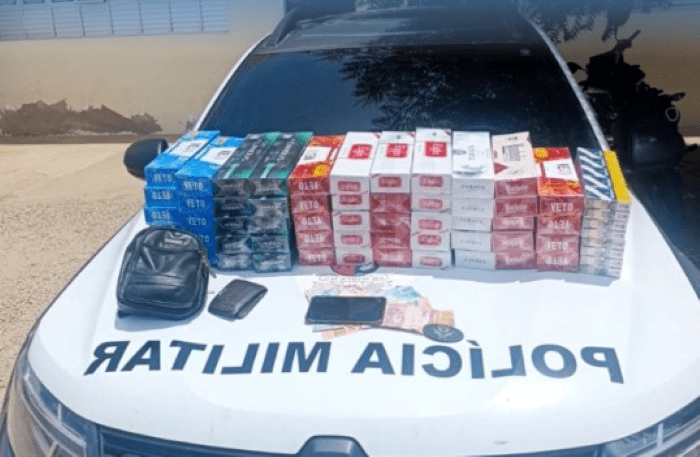 No momento, você está visualizando Homem é preso por crime de contrabando de cigarros