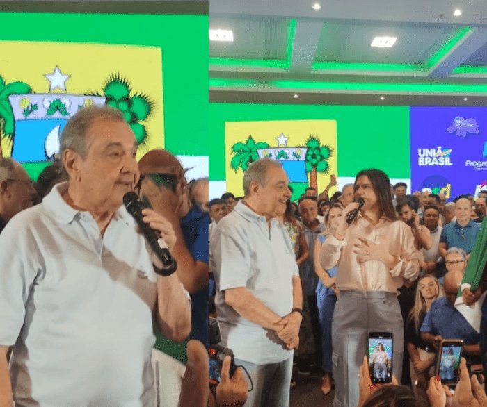 Leia mais sobre o artigo Ex-senador José Agripino quebra protocolo para mostrar a chave do cofre do União Brasil para o povo de Allyson  e Hermano